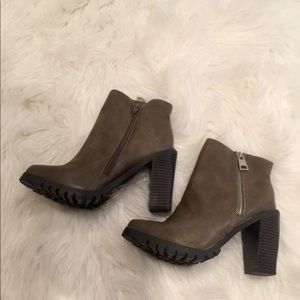 Double Zipper Booties